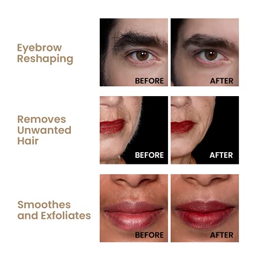 Eyebrow Razor and Facial Hair Removal Duo - Precision Grooming Kit for Women