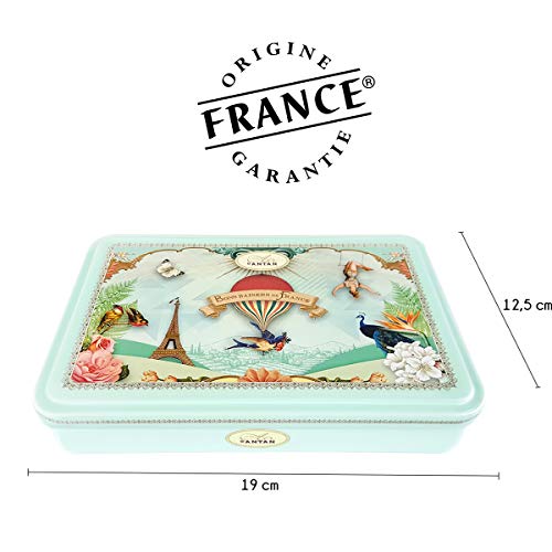 Un Air d'Antan French Nails & Hand Cream Gift Set 5 Pc Lotion Gift Set for Women - Lotion Sets For Women Gift: Hand Cream Set With Shea Butter - Almond, Verbena, Floral, Rose, Almond, Cherry Blossom