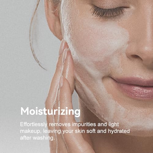 Gentle Foaming Face Cleanser, Hydrating pH-Balanced Wash for Sensitive Skin, Vegan & Sulfate-Free, Neroli Essence, 5.07 fl oz