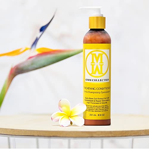 OMM Collection Thickening Hair Conditioner for Damaged & Thinning Hair - Natural Deep Repair & Volume - 8 Oz