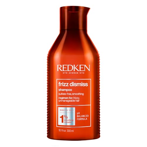 Redken Frizz Dismiss Anti-Frizz Shampoo 10.1 Fl Oz - Sulfate-Free, Humidity Protection