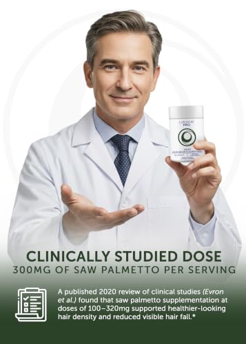 Hair Vitamins for Men - Supports Hair Growth & Thinning Hair - 90 Capsules