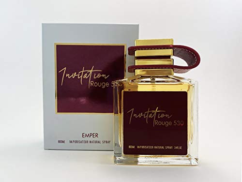 Women’s Eau de Toilette Perfume Spray - Invitation Rouge 530 100ml
