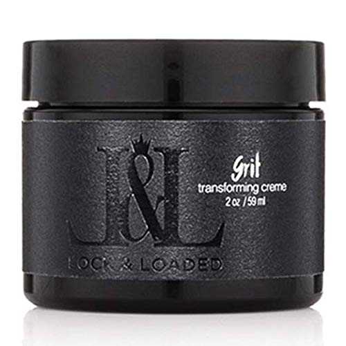 Strong Hold Matte Hair Pomade for Textured Short Hair - Grit Creme, 2 oz.