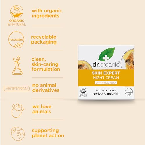 Organic Doctor Royal Jelly Night Cream, 50 ml. Cream