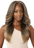 Outre Lace Front Wig 13x6 Deep Auburn with Pre-Plucked Hairline & Elastic Band