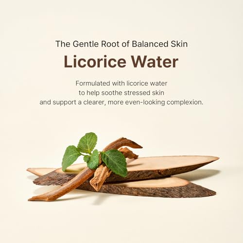 ACWELL Licorice pH 5.5 Balancing Cleansing Toner - 10.14 Fl Oz