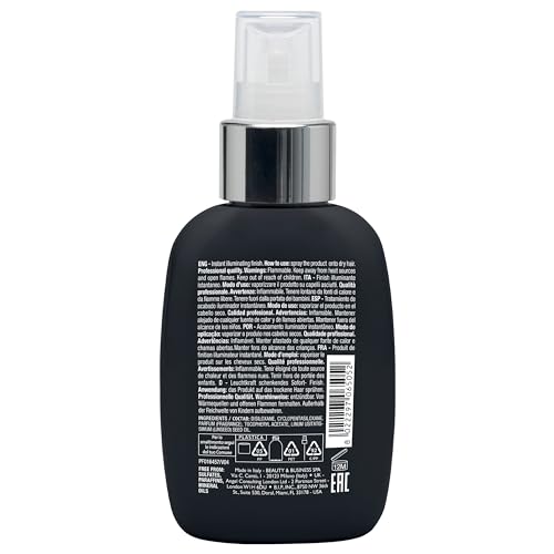 Alfaparf Milano Semi Di Lino Sublime Cristalli Smoothing Finishing Spray - Lightweight - Provides Shine and Protection - Professional Salon Quality - 4.23 fl. oz.