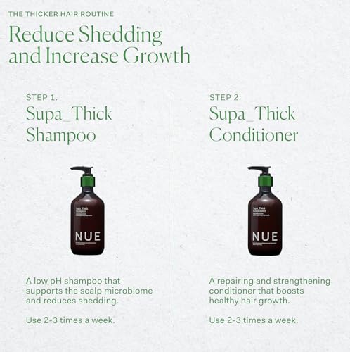 Hydrating Vegan Shampoo for All Hair Types - Supports Hair Growth & Scalp Health - Thick & Nourishing 8.45 fl oz