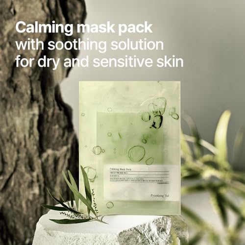 Pyunkgna Yul PKY Calming Cream & Maskpack/Instantly Soothes Sensitive Skin, Vegan, Korean Skincare