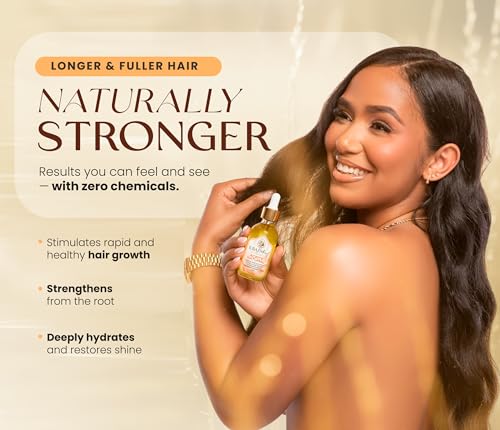 Organic Hair Oil for Dry Hair & Scalp Care - Nourishing 2 oz