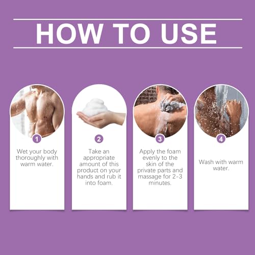 Blue Perfume Scent Refresh Men¡¯s Intimate Wash | pH Balanced Plant-Based Formula, Refreshing & Hydrating Gentle Body Wash for Sensitive Skin, Long-Lasting Freshness (1)