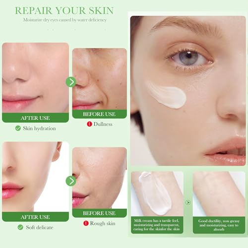 Centella Asiatica Face Moisturizer & Skin Repair Cream 1.8 Fl Oz Pack of 2