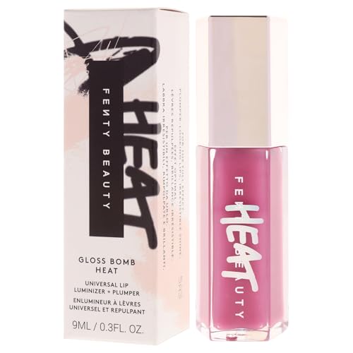 Fenty Gloss Bomb Heat Lip Gloss with Plumper - Lavender Savage 0.3 oz