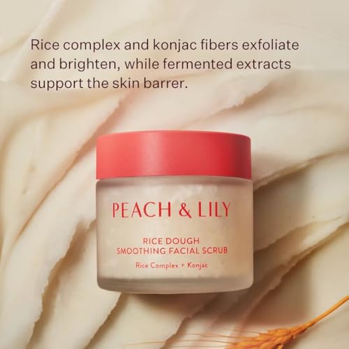 Peach & Lily Rice Dough Smoothing Facial Scrub