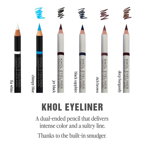 Jillian Dempsey Waterproof Khôl Eyeliner Pencil - Rich Brown with Smudger