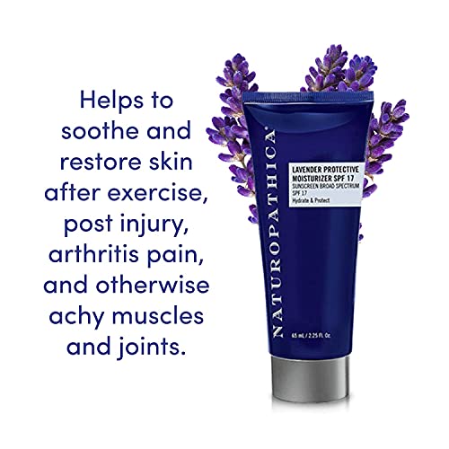 Mineral Sunscreen SPF 17 with Lavender & Turmeric - Broad Spectrum UVA/UVB, Calming & Protecting - 2.25 oz