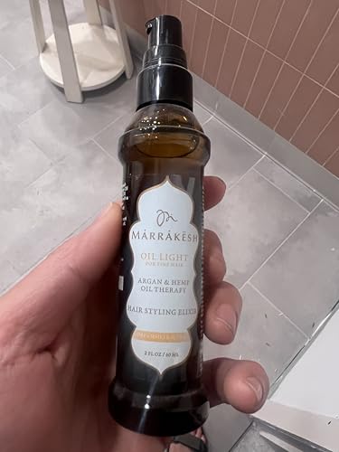 SIeekshop Comb + Marrakesh Hair Styling Elixir - Light Version, 2 oz