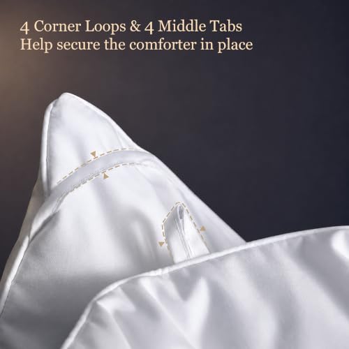 White King Size All Season Goose Feather Down Fiber Comforter - Hotel Grand