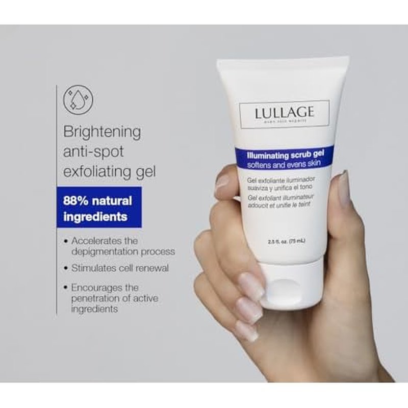 Bella Aurora Anti-Blemish Exfoliating Gel with Jojoba Pearls & Polylactic Acid - Deep Cleansing & Enzymatic Body and Face Peeling Gel for All Skin Types - 75 mL