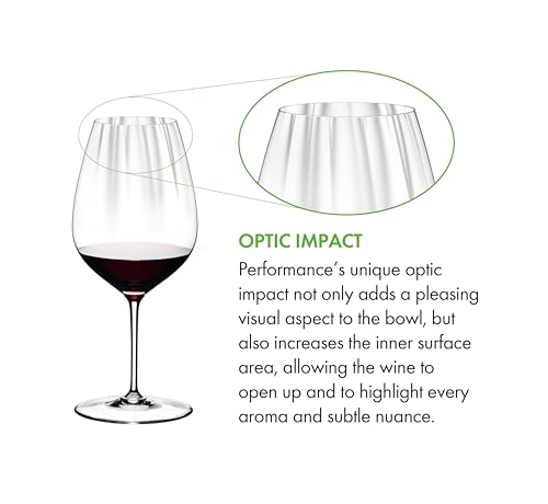 Riedel Performance Cabernet Merlot Wine Glass Set of 2 28.2 oz Dishwasher Safe