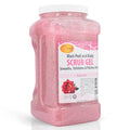 SPA REDI ? Sensual Rose Pumice Scrub Gel, Exfoliating, Hydrating & Nourishing, Infused with Hyaluronic Acid, Amino Acids, Panthenol and Comfrey Extract for Glowy Smooth Skin ? 128oz Gallon