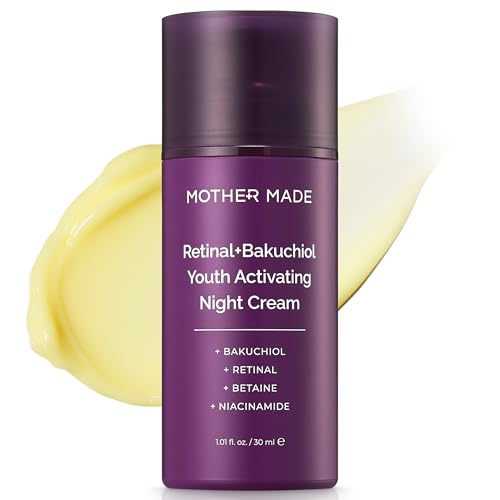 Retinol & Bakuchiol Night Cream for Firming & Wrinkle Reduction - 1 Fl Oz