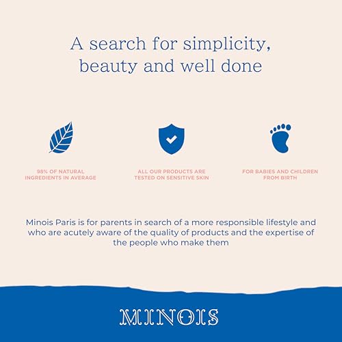 Gentle Organic Baby Lotion for Sensitive Skin - Made in France with Shea & Almond Oil, 3.38 fl oz