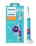 Kids Electric Toothbrush Bluetooth Rechargeable Sonic Power Brush - Turquoise 1 Pack
