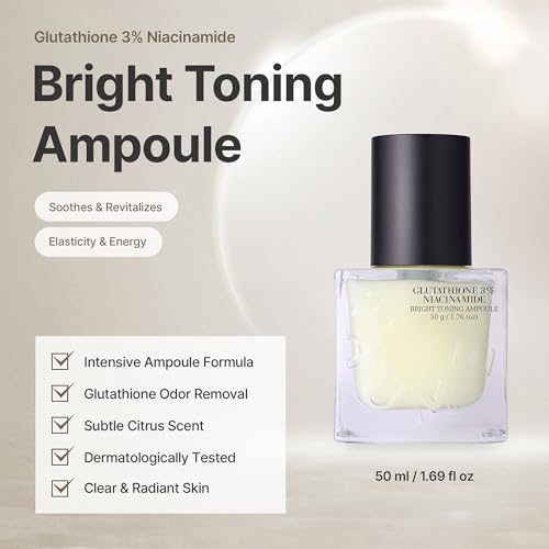 Brightening Face Serum with Glutathione & Niacinamide - 50mL