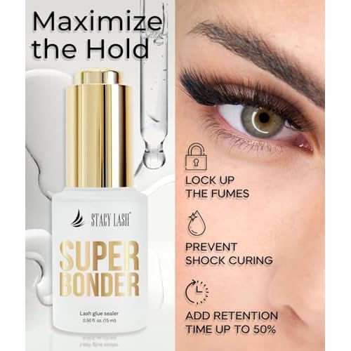 STACY LASH Super Bonder for Lash Extensions/Locks Eyelash Glue Fumes/Lash Extension Primer Complement/Lash Bonder for Mink Individual Lashes/Eyelash Extension Supplies