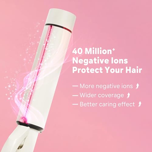 1.5 Inch Extra Large Curling Wand for Long Hair - Ceramic Tourmaline