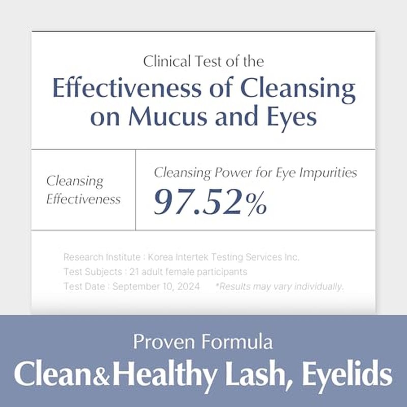 BL Lashes Eyelash Shampoo+ Brush, Eyelid Foaming Cleanser for Natural and Extension Lashes, Gentle Lash Bath and Makeup Remover for Salon and Home (50ml)