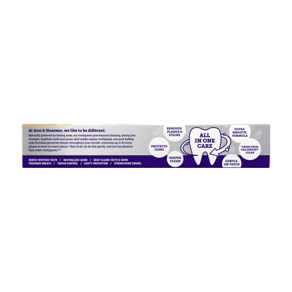 Arm & Hammer Complete Care Stain Defense Fluoride Toothpaste 6 oz - Pack of 6