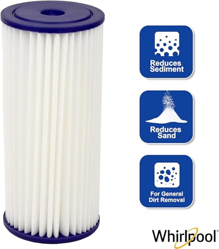 4-Pack Whole House Water Filter Cartridges - 10 x 4.5 Inch, 20 Micron Sediment Filter NSF Certified