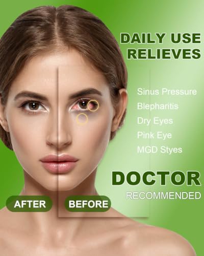 ProCIV Chamomile Disposable Heated Eye Masks 30 Pack for Dry & Puffy Eyes