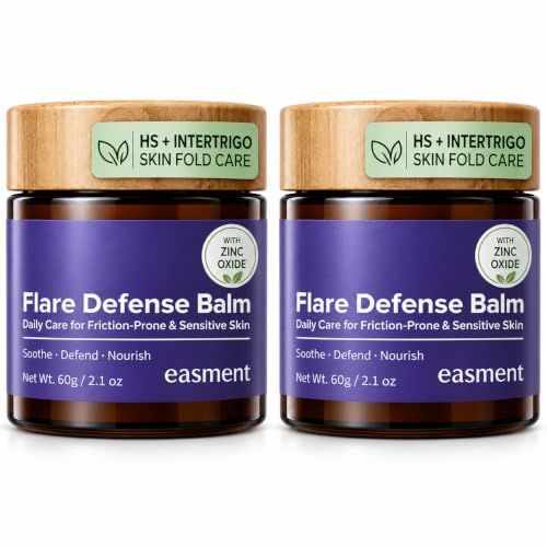 Hidradenitis Suppurativa & Intertrigo Relief Balm 2 Ounce Pack of 2 - Soothing Skin Care for Friction & Moisture Prone Areas