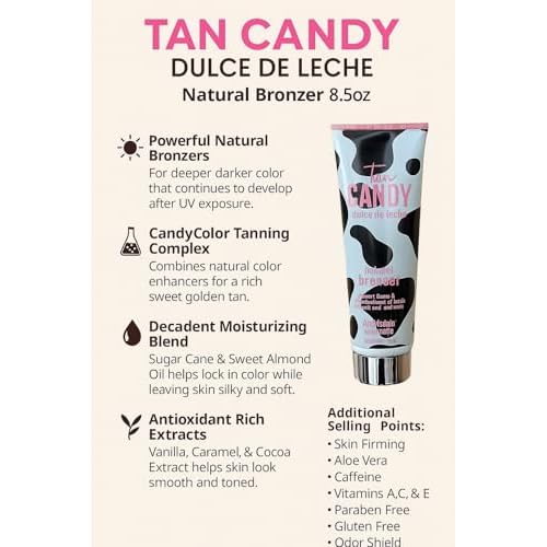 Tan Candy dulce de leche Natural Bronzer Supre Tan, Brown