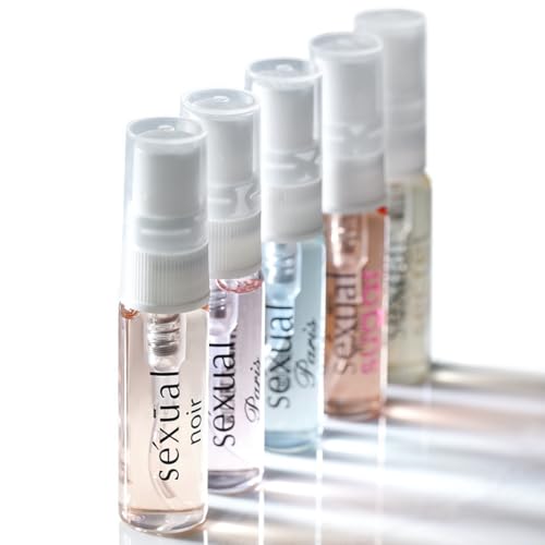 Women's Perfume Sample Set - Floral & Gourmand Fragrances, 5 Vials