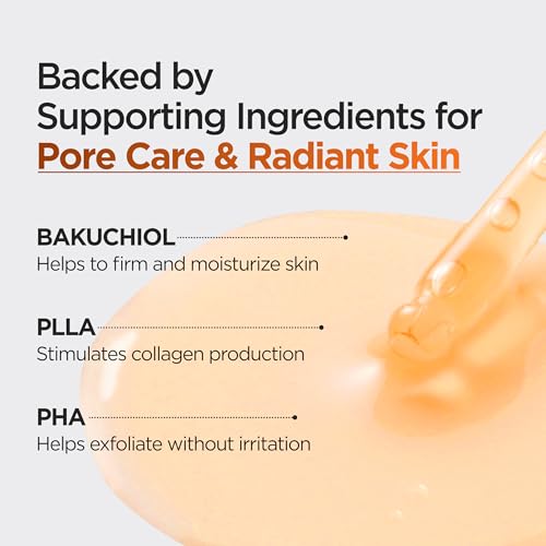 P.CALM Retinolagen Ampoule ? Retinol & Vegan Hydrolyzed Collagen for Pore Tightening, Wrinkles, and Fine Line Care, Korean Glass Skin (30ml / 1.01 fl.oz)