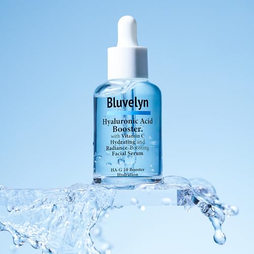 10-Layer Hyaluronic Acid Booster Serum ? 100,000ppm High Concentration with Vitamin C ? Deep Hydration & Brightening for All Skin Types, (50ml /1.69 fl.oz)