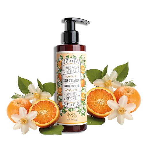 Panier des Sens Orange Blossom Body Lotion 8.45 Fl Oz - Natural Hydrating Moisturizer for Women