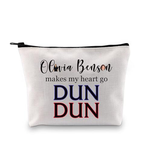 XYANFA Lawer Order Makeup Bag Tv Show Fans Gift Lover Cosmetic Bag Lawer Zipper Pouch Dun Dun (DUN DUN)