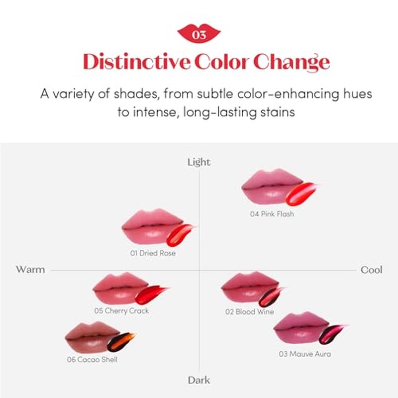 ETUDE Dear Darling Peel Off Lip Stain (Cacao Shell) ? Teen girl gifts, Hydrating Hydrogel Tint, Fruity scent, Long Lasting & Waterproof, High Pigment, Easy Peel Off, All?Day Color Lip Tattoo