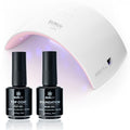 ohora Semi Cured Gel Nail Set of 2 (N Cream Light & Pro Easy Peel Remover) - Professional Salon-Quality Nail Care