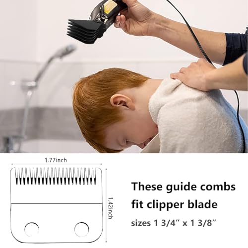 3 Inch Hair Clipper Combs Guides, Guards 1 & 1/4" 1/2" 2", Mega NO.16