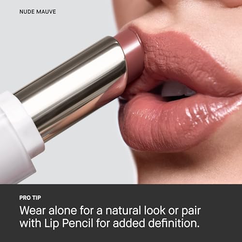 Bobbi Brown Extra Color Shine Lipstick in Nude Mauve - Hydrating Balm & Water-Glazed Shine, 0.1oz