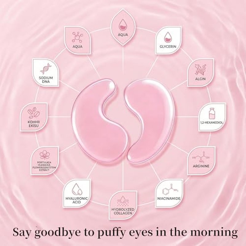 16 Pairs Instalift Pdrn & Collagen Eye Patches£¬Instant Anti-Wrinkle Eye Mask for Dark Circles & Puffy Eyes£¬Hydrogel Undereye Patches with Hyaluronic Acid£¬Quick Fix & Long-Term Care ? (2)