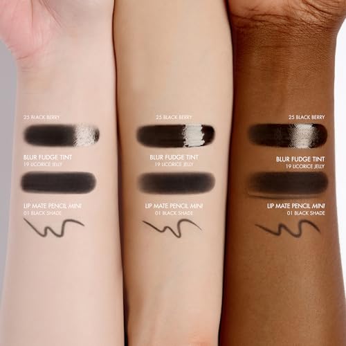Rom&nd Black Lip Trio Limited Edition K-Beauty Set | Authentic Glossy, Matte & Liner | Hydrating, Buildable, Versatile Makeup Kit