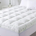 Green King Mattress Topper with Deep Pocket - Bamboo Viscose Pillow Top, 8-21 Inch Fit